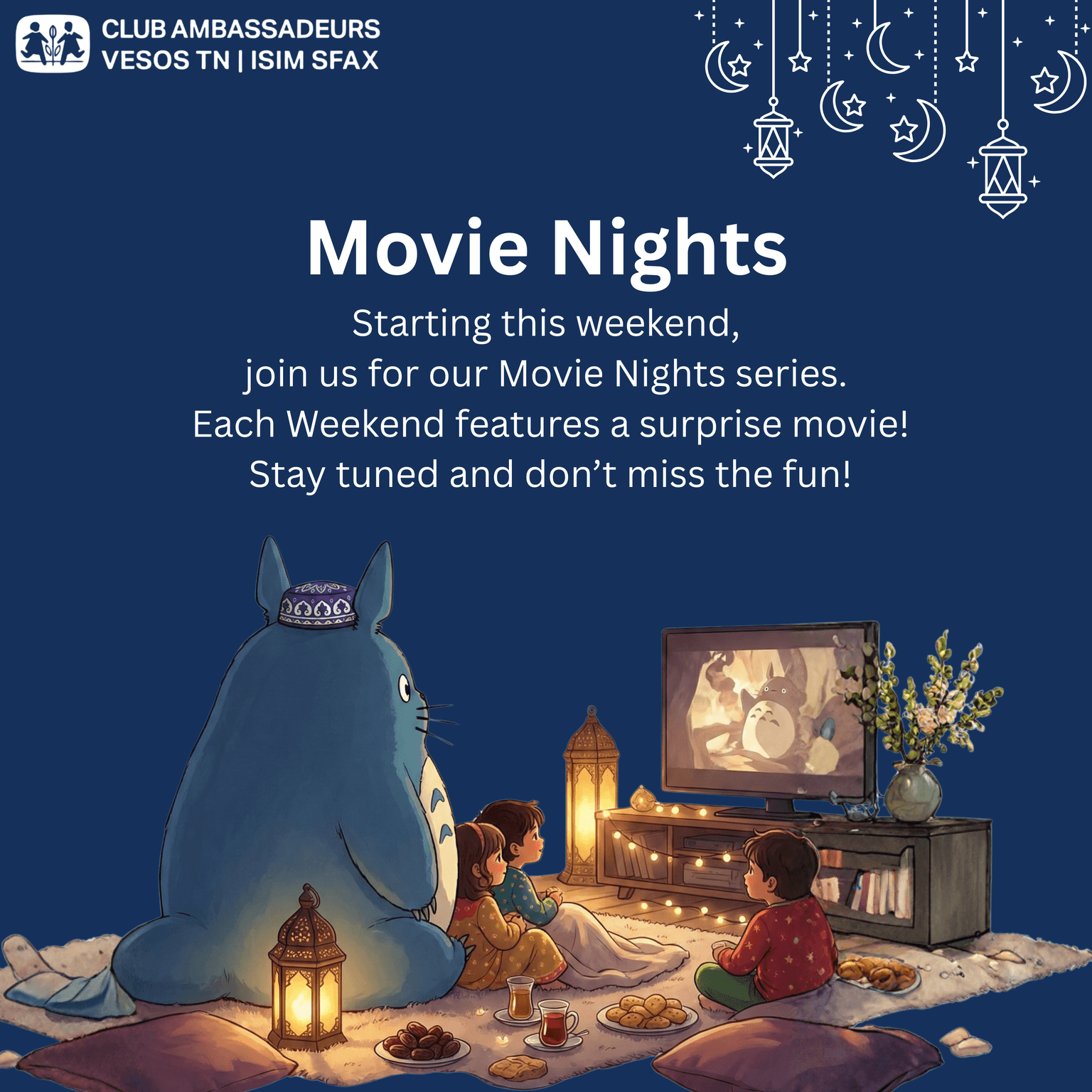 Movie Nights Series — Night #1: My Neighbor Totoro